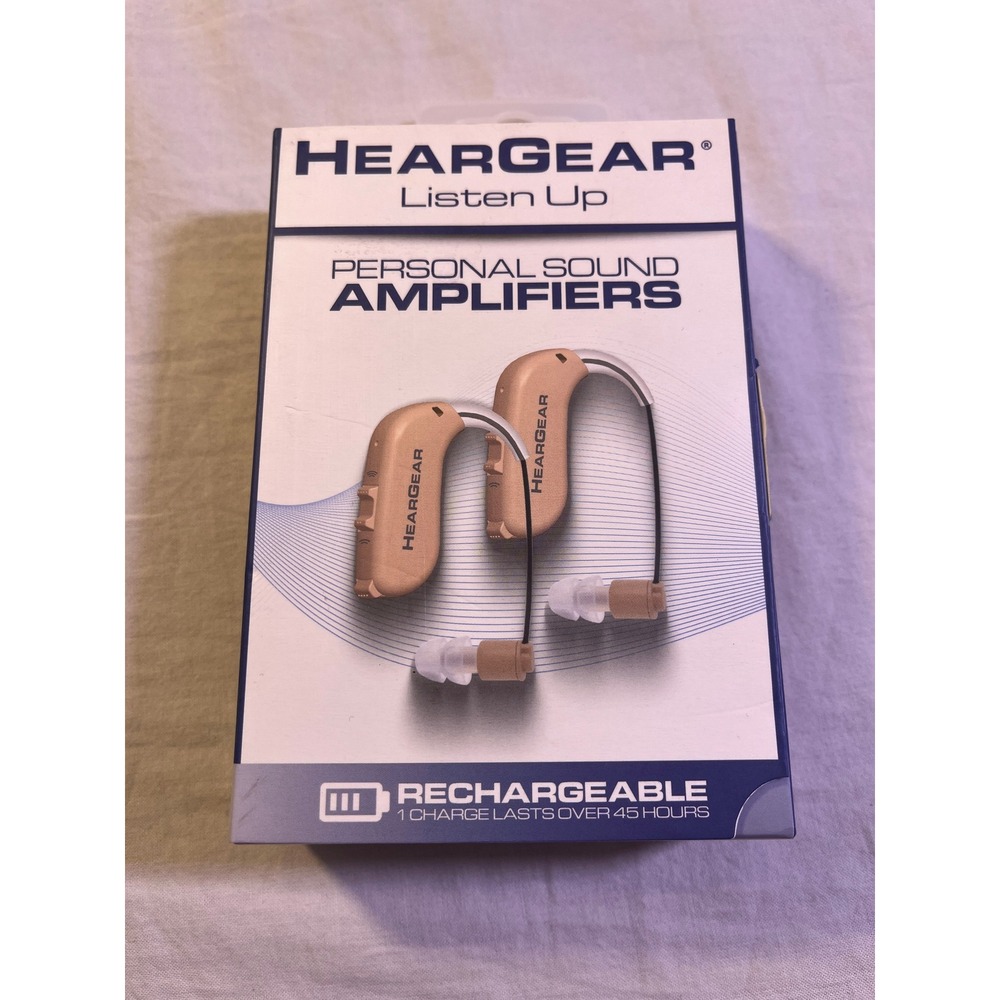 Lucid Audio Personal Hearing Rechargeable Amplifier - 1 Pair